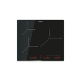 VITROCERAMICA INDUCCION EDESA EIM-6330 B/A 3 ZONAS COCCION ANCHO 59 CM