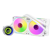 Lian Li Galahad II Trinity Carcasa del ordenador Sistema de refrigeraci  n l    quida todo en uno 12 cm Blanco 1 pieza s