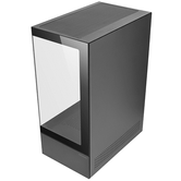 CAJA ATX SEMITORRE GAMING MARS GAMING MCXO DOBLE CRISTAL TEMPLADO ARGB GPU 328mm 1x3.5 3x2.5 NEGRO