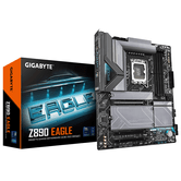 GIGABYTE Intel  Z890 EAGLE Placa Base - Compatible con CPUs Intel Core Ultra (Serie 2), VRM de 14+1+2 fases, hasta 8800MHz DDR5 (OC), 1x PCIe 5.0 M.2