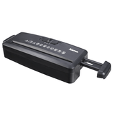 Hama   Destructora de papel MINI S6  tama  o del corte 8mm  color negro