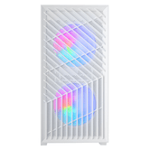 CAJA MICROATX GAMING MARS GAMING MCVORTEXW CRISTAL TEMPLADO FRONTAL MESH GPU 273mm 1x3.5 2x2.5 BLANC