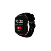 SmartWatch SaveFamily Iconic Plus 2 Correa Silicona Estampada Negra Streamer 4G