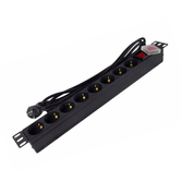 Phasak Regleta 19  8 tomas SFO C14 con interruptor 3 m   BNS 1520