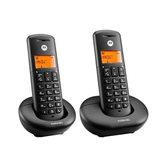 MOTOROLA E202 Telefono DECT Call Blocking Duo