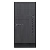 UNYKA Caja Ordenador AERO C12 Micro ATX Negra 2x USB 3.0, 1x USB Type C 2.0
