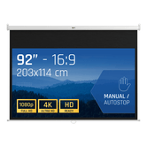 iggual Pantalla manual 16:9 92 203x114 cm