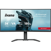MONITOR IIYAMA G-MASTER GCB3484WQSU-B1, 34", CURVATURA 1500R, 180HZ, 500CD