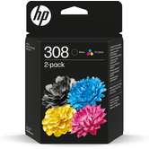 PACK 2 CONSUMIBLES HP 308