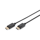 Cable de conexi n DisplayPort  DP M/M  1.0m  w/interlock  Ultra HD 4K  sw