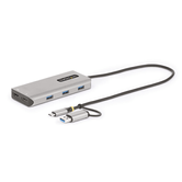 Adaptador Multipuertos USB-C/USB-A - HDMI Doble de  4K/1080p