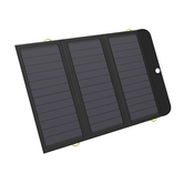 Cargador Solar Portátil Sandberg 21W con USB-C y Doble USB
