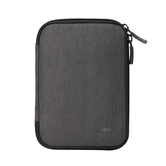 RIVACASE 5631 Organizador Viaje Cables Negro Peq