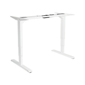 ERGO Estructura de Escritorio Eléctrico Ajustable en Altura, Motor Dual, Blanco