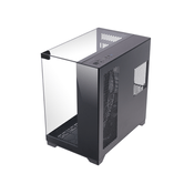CAJA ATX SEMITORRE GAMING MARS GAMING MCVISION TRIPLE CRISTAL TEMPLADO GPU 415mm 1x3.5 3x2.5 NEGRO