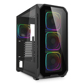 Caja SHARKOON  AK5G RGB RGB Negro