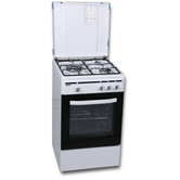COCINA DE GAS ROMMER VCH-350 FG BUT 3 ZONAS COCCION BLANCA