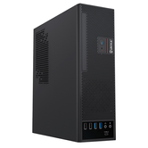 Caja UNYKA  Caja Slim UK3006 8L SFF Micro ATX Black 150W Flex  Negro Incluye Fuente