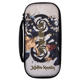 FUNDA KONIX SWITCH JUJUTSU KAISEN COMPATIBLE CON SWITCH Y VERSION LITE RED PARA AMACENAJE COLOR BLANCO