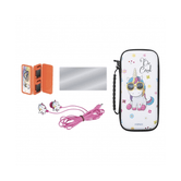 PACK GAMER KONIX UNIK CARCASA SWITCH + PANTALLA PROTEC + AURICULARES IN-EAR + 1 GAMUZA KX-NS-SK-UNIK