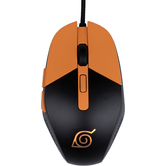 Konix Naruto KX GAMING MOUSE rat  n Juego Ambidextro USB tipo A   ptico 3600 DPI
