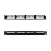 Nanocable Panel Parcheo 24P CAT.6A UTP 191U Dual