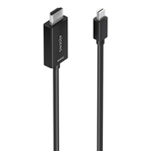 AISENS Cable conversor MINI DP a HDMI 4K 60Hz  MINI DP M HDMI M  Negro  1 0m
