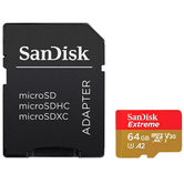 Extreme PLUS microSDXC 64GB+SD 200MB/s