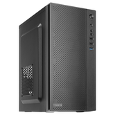 TACENS  AC5500 Caja PC Compacta Micro ATX Fuente Alimentación 500W USB 3.0 Negro  Negro Incluye Fuente