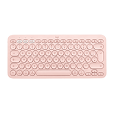 TECLADO LOGITECH BLUETOOTH K380 PARA MAC PARA TRES DISPOSITIVOS COLOR ROSA P/N:920-010400