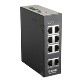 8 PORT UNMANAGED SWITCH W/8 X 10/100 BASET(X) POR TS