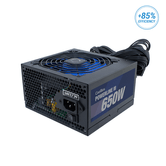 FUENTE ALIMENTACION 650W COOLBOX POWERLINE3 PFC-ACTIVO 85+ 4SATA 12CM ATX