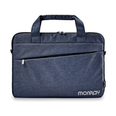MALETIN NGS CHARTER 15.6" AZUL OSCURO JASPEADO CON BOLSILLO EXTERIOR