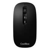 RATON COOLBOX W02-IA 1.600DPI INALAMBRICO NEGRO