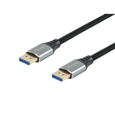 CABLE DISPLAYPORT A DISPLAYPORT PREMIUM 2,1 EQUIP 119281 1M 16K 60Hz 54Gps ALUMINIO
