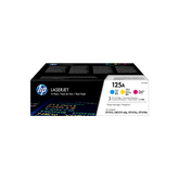 PACK TONER HP CYAN, MAGENTA Y AMARILLO 125A CF373AM