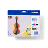 PACK CARTUCHOS BROTHER LC127XLVALBP LARGA DURACION (NEGRO,AMARILLO,CYAN,MAGENTA)