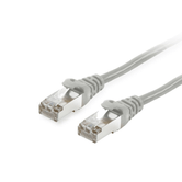 LATIGUILLO APANTALLADO S/FTP CAT.6 LIBRE HALOGENOS 25M COLOR GRIS  EQUIP 615503