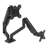 "UNYKAch UK1479 SOPORTE DOBLE MONITOR  13""-32""  MESA ESCRITORIO  RESORTE DE GAS"