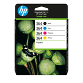 PACK COMBO CARTUCHOS HP 364 NEGRO, CYAN MAGENTA Y AMARILLO
