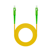Nanocable Cable fibra SC/APC LSZH Amarillo 1m