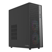 COOLBOX  CAJA ATX A850 USB-C 3.2 GEN1 SIN FTE + 1 VENTILADOR 120MM  Negro