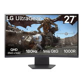 LG 27GS60QC B pantalla para PC 68 6 cm  27   2560 x 1440 Pixeles Full HD LCD Negro