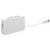 HUB 4 PUERTOS USB 2.0 APPROX APPHT4 BLANCO