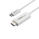 1M / 3FT USB C TO HDMI CABLE - 4K AT 60 HZ - WHI TE