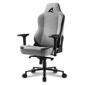 SILLA GAMING SHARKOON SKILLER SGS40 FABRIC - NEGRO/GRIS