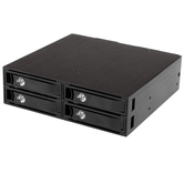 BACKPLANE RACK MOVIL 5.25 A 4 UNIDADES 2.5 SATA S AS