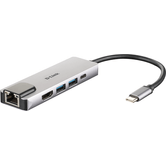 5-IN-1 USB-C HUB WITH HDMI ETHERNET AND POWER DELIVE RY