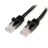 CABLE 5M DE RED ETHERNET CAT5E RJ45 SIN TRABA SNAGLESS NEG RO