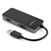 USB 3.0 TO HDMI VGA ADAPTER 4K 30HZ-2-IN-1 MULTIPORT ADAPT ER